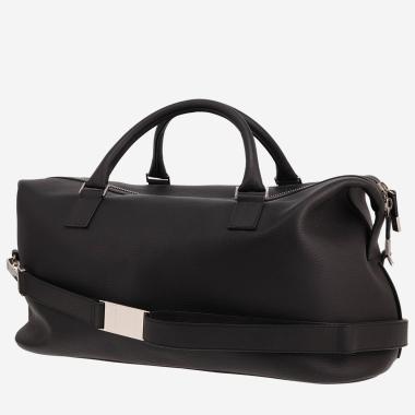 Sac de voyage Dior   en cuir noir