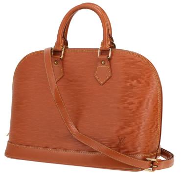Borsa Louis Vuitton Alma, modello medio, in pelle Épi marrone