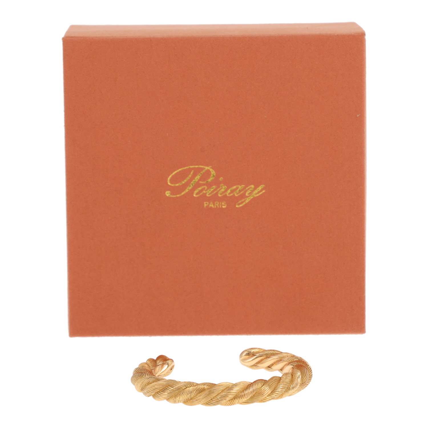 Poiray Dune de Poiray medium-sized bracelet in yellow gold