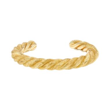 Bracciale Poiray Dune de Poiray, modello medio, in oro giallo