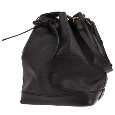 Louis Vuitton Noé handbag in Noir Épi leather