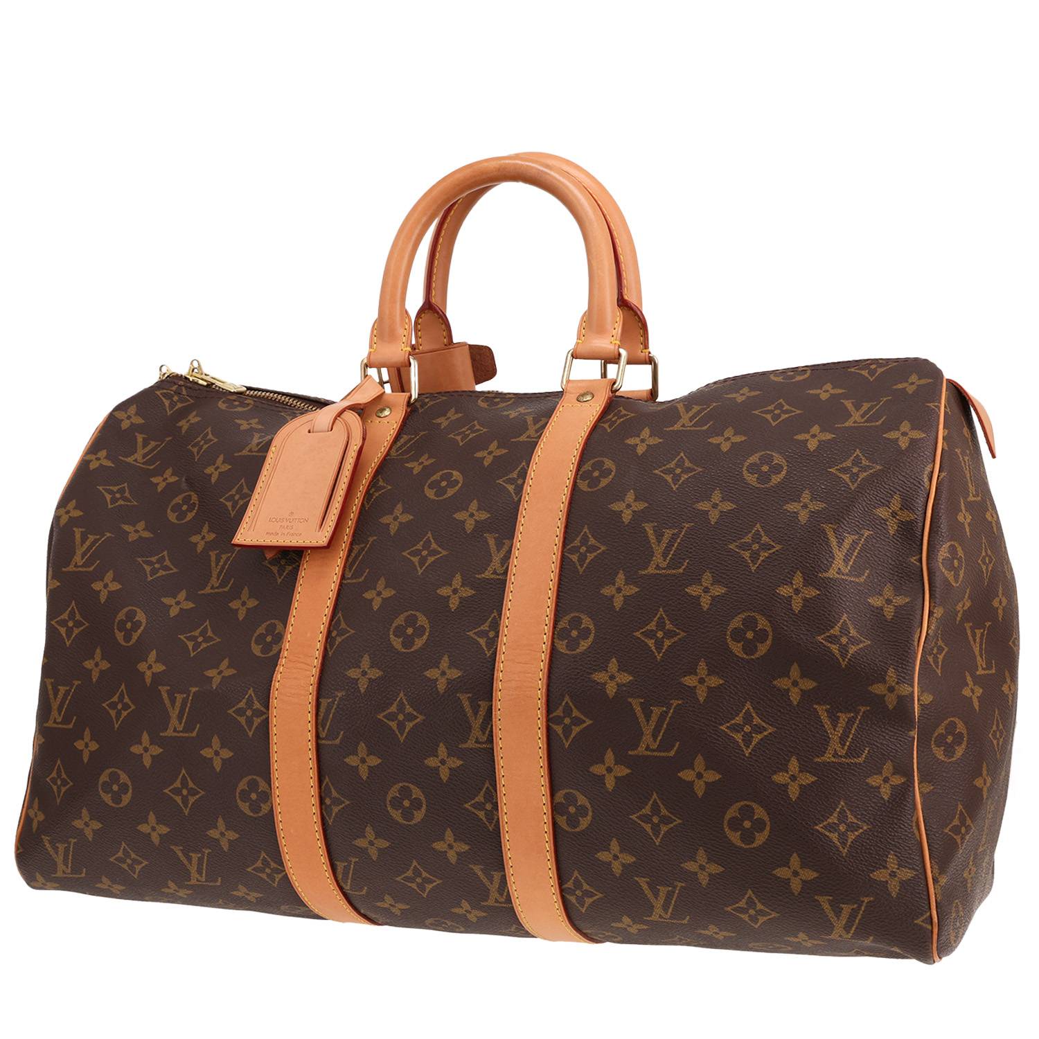 Louis Vuitton Keepall 45 Monogram Marron Occasion