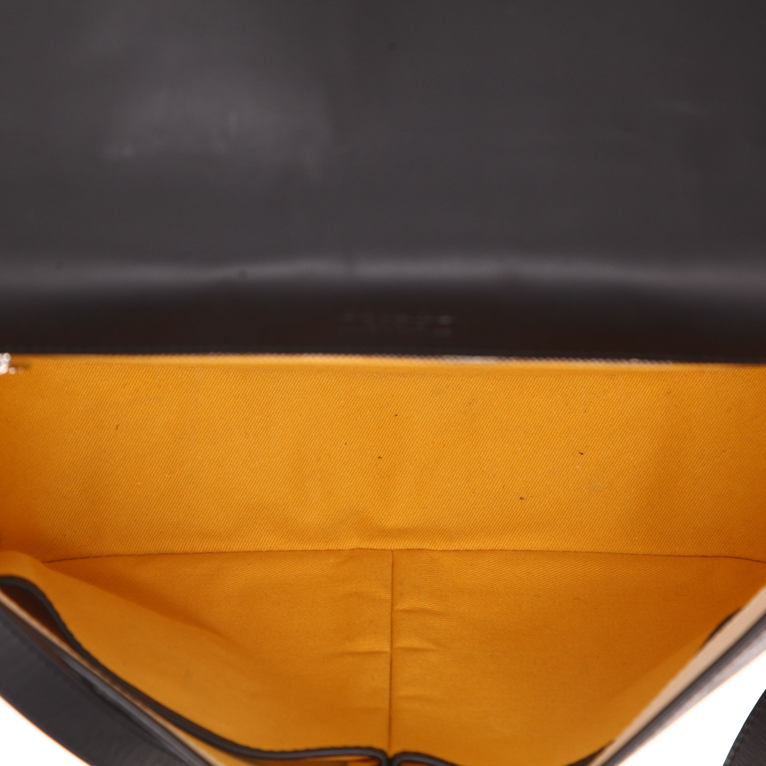 Bolso bandolera Goyard «Belvedère» de lona Goyardine negra y piel negra - Detail D3