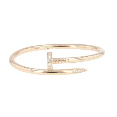 Cartier Juste un clou bracelet in yellow gold and diamonds