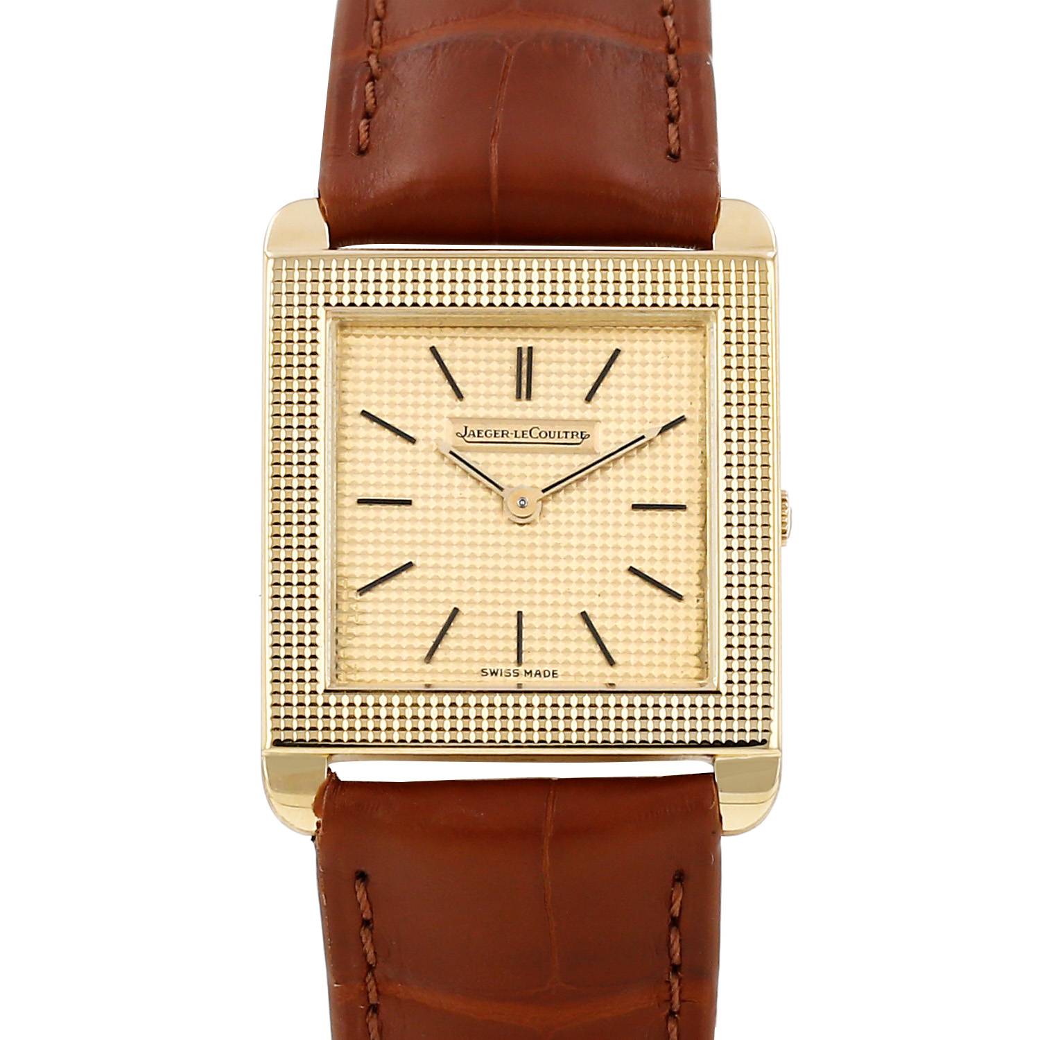 Montre Jaeger-Le Coultre Vintage en or jaune Vers 1970