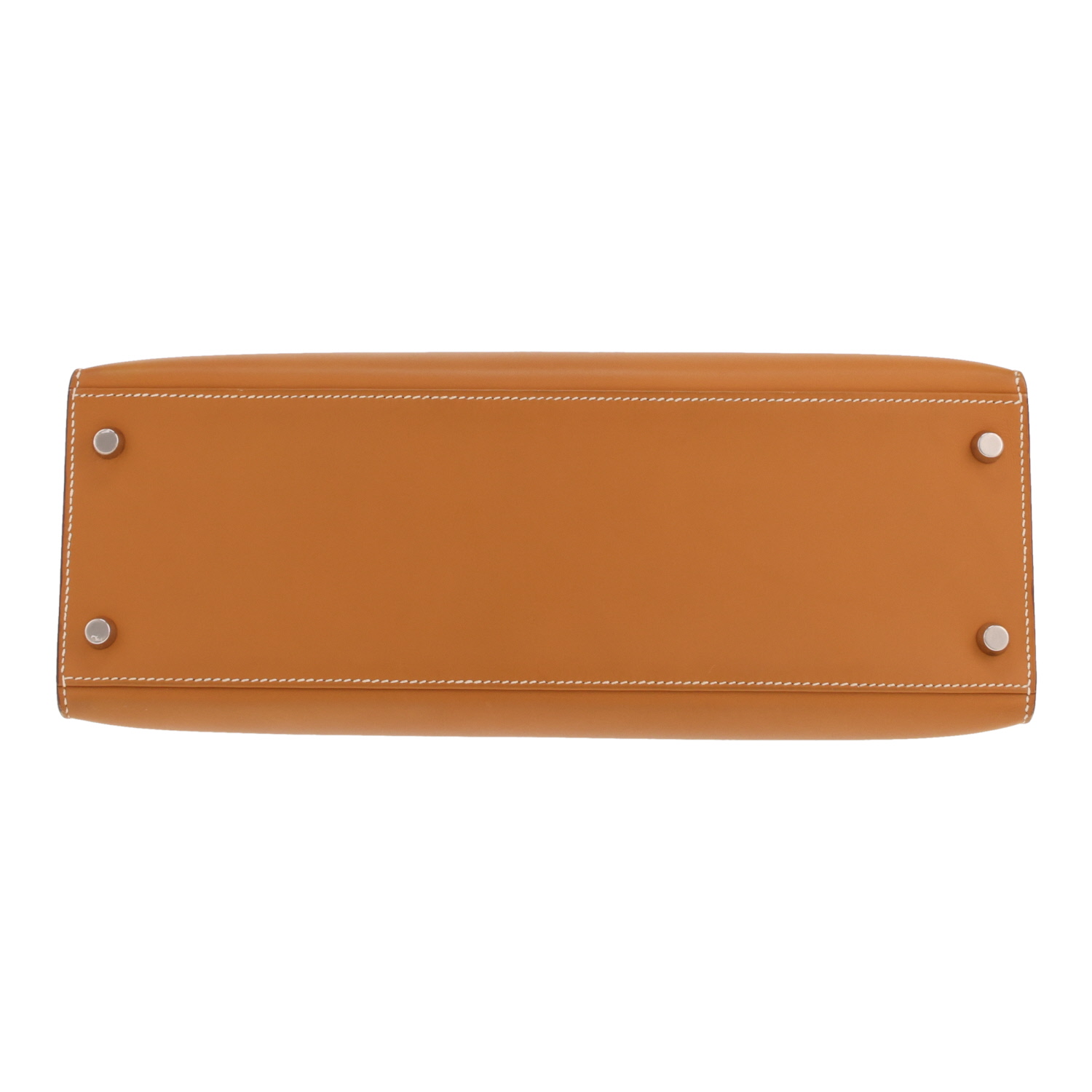 Bolso Hermès Kelly de 32 cm en piel Butler Natural Sable - Detail D1