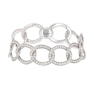 Bracelet Pomellato Brera en or blanc et diamants