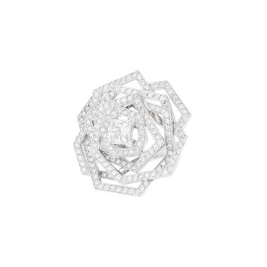Anello Chanel 1932 in oro bianco e diamanti