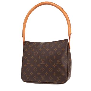 Bolso Louis Vuitton «Looping» de lona Monogram y piel natural