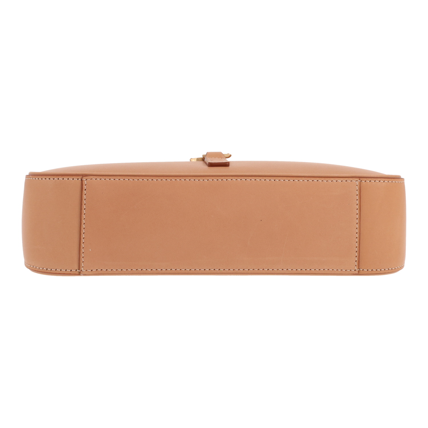 Bolso Saint Laurent «5 à 7» de piel marrón camel - Detail D1