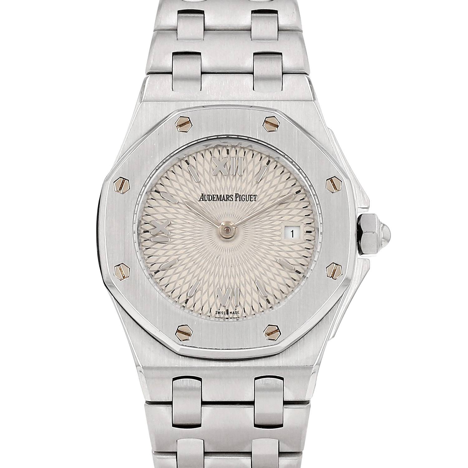 Montre Audemars Piguet Lady Royal Oak en acier Ref: Audemars Piguet - Montre Audemars Piguet Lady Royal Oak en acier Ref: Audemars Piguet -