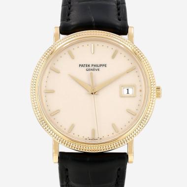 Montre Patek Philippe Calatrava en or jaune Ref: Patek Philippe - 3944  Vers 1990