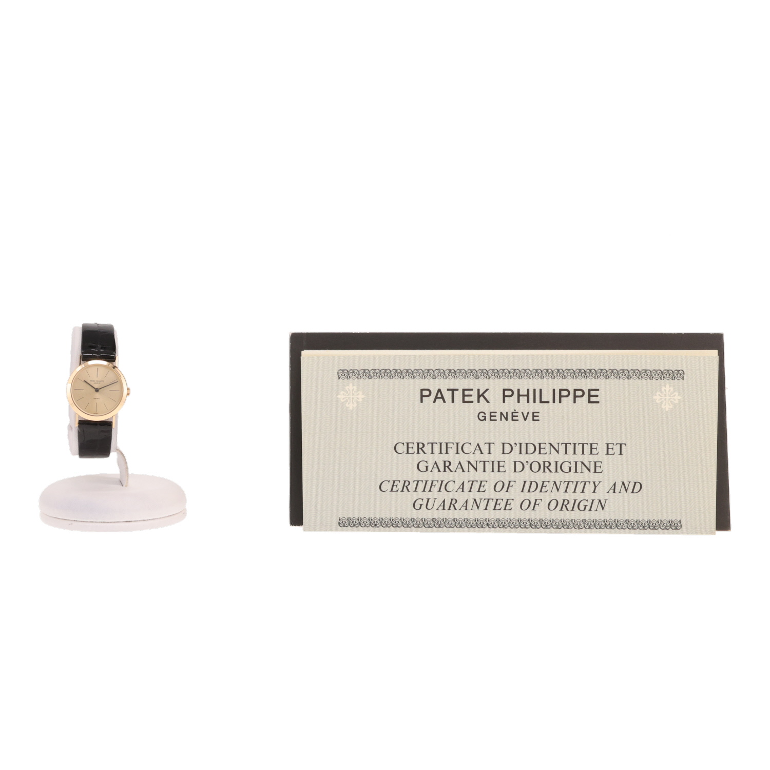 Patek Philippe Calatrava watch in yellow gold, Ref: Patek Philippe - 3338, circa 1977