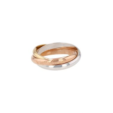 Cartier Trinity "les Must de Cartier" ring medium size in three-colour gold