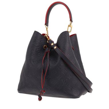 Borsa Louis Vuitton  NéoNoé in pelle Monogram con stampa Bleu Marine