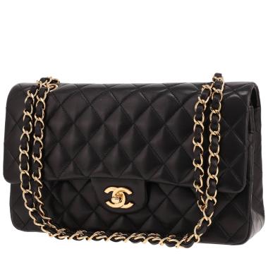 Sac à main Chanel  Timeless Classic en cuir matelassé noir