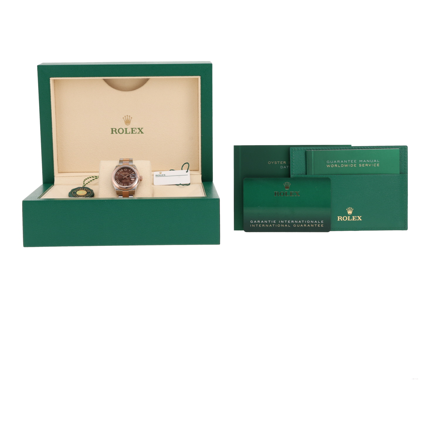 Montre Rolex Datejust Lady en or rose et acier Ref: Rolex - 279161  Vers 2023