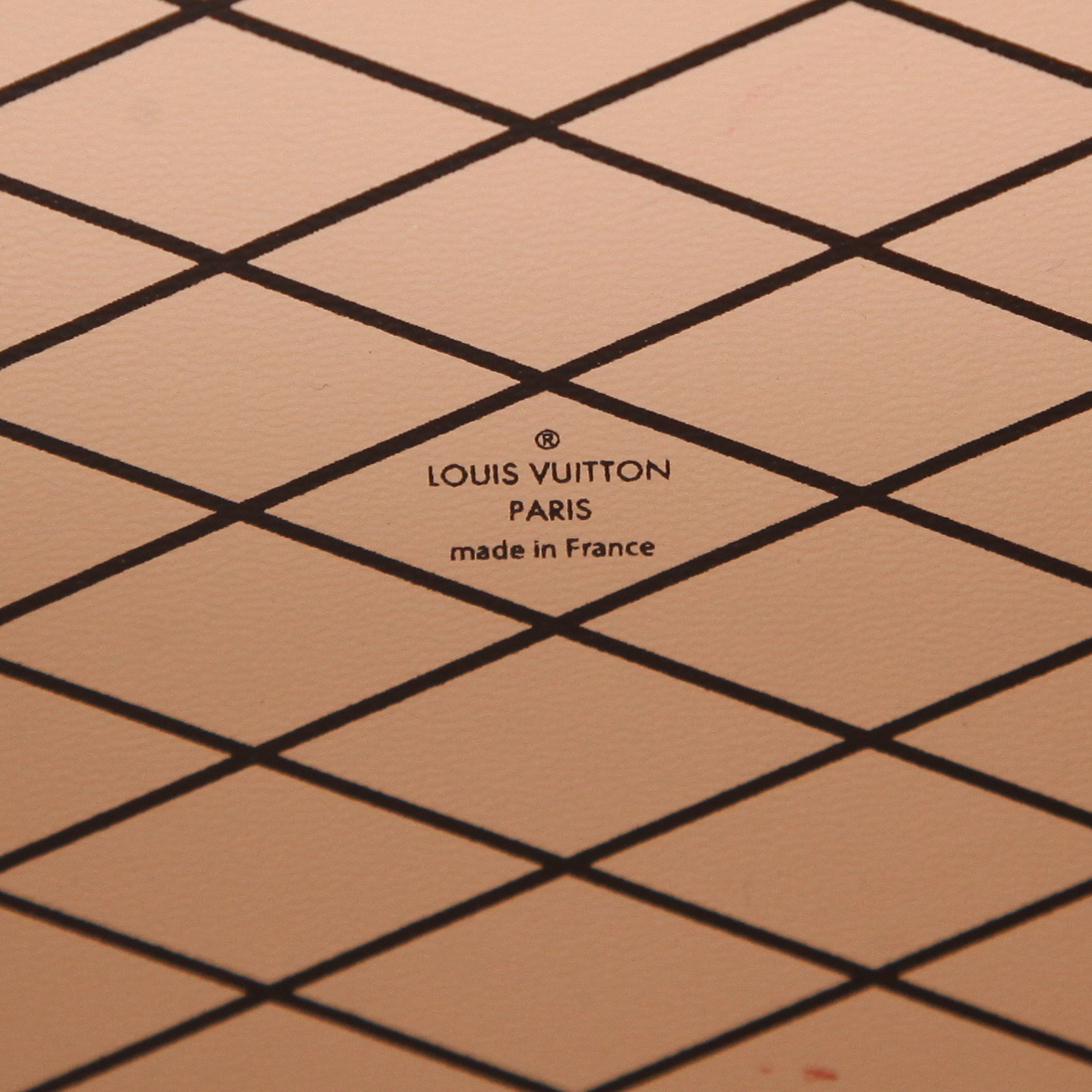 Bolso de noche Louis Vuitton «Petite Malle» de lona Monogram marrón y piel Noir - Detail D2