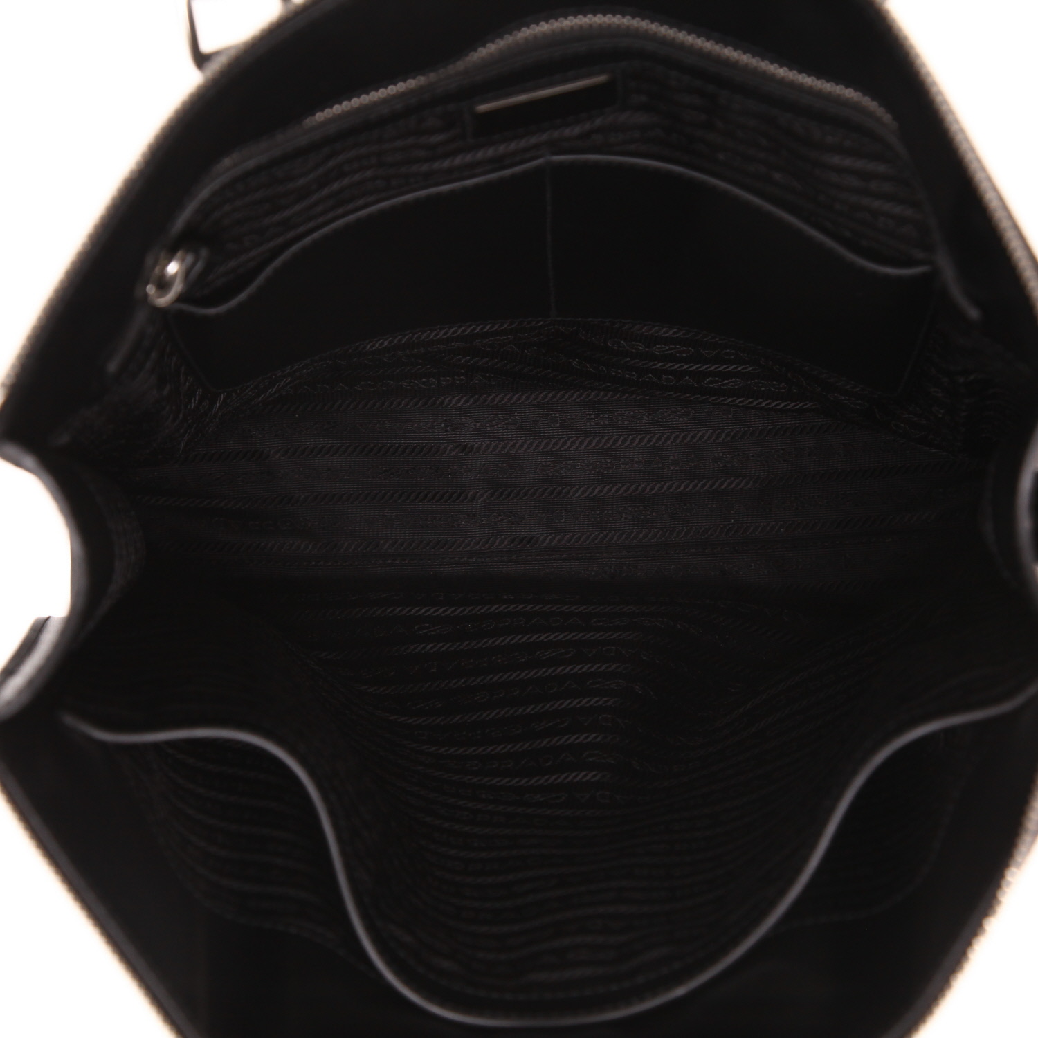 Borsa Prada   in pelle Saffiano nera - Detail D3