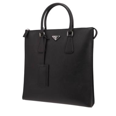 Borsa Prada   in pelle Saffiano nera