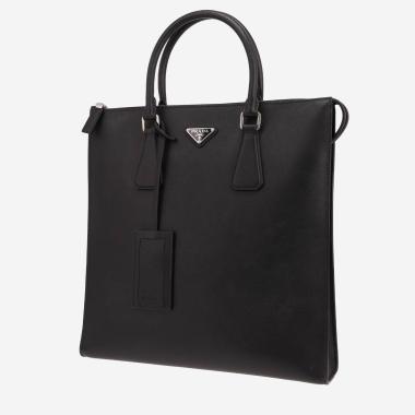 Prada handbag   in black Saffiano leather