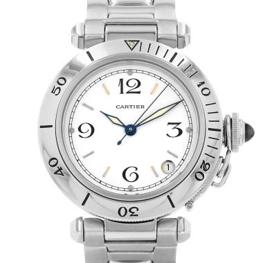 Reloj Cartier Pasha de acero, hacia 1995