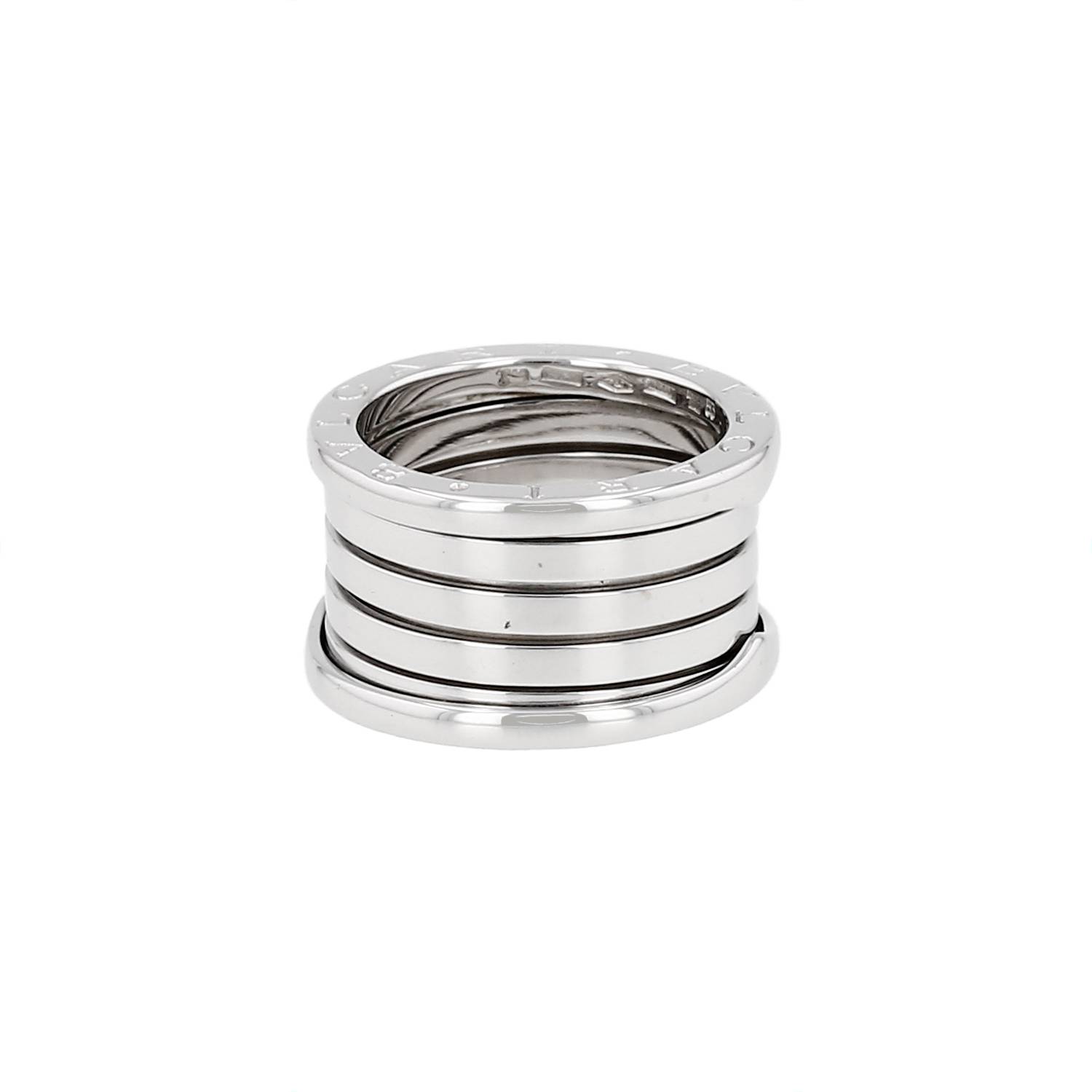 Bague Bulgari B.Zero1 très grand modèle en or blanc Bague Bulgari B.Zero1 très grand modèle en or blanc
