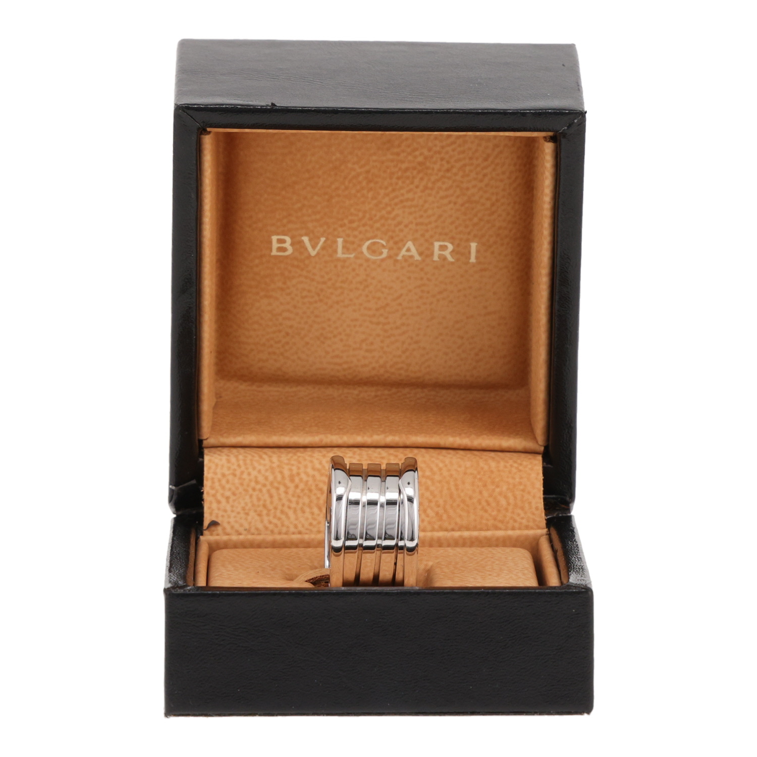Anillo Bulgari B.Zero1, modelo grande, en oro blanco - Detail D2