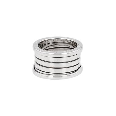 Bague Bulgari B.Zero1 très grand modèle en or blanc