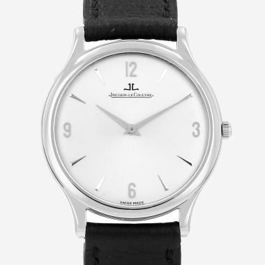 Reloj Jaeger-LeCoultre Master Ultra Thin de acero, ref.: Jaeger-LeCoultre - 145.8.79.S, hacia 1990