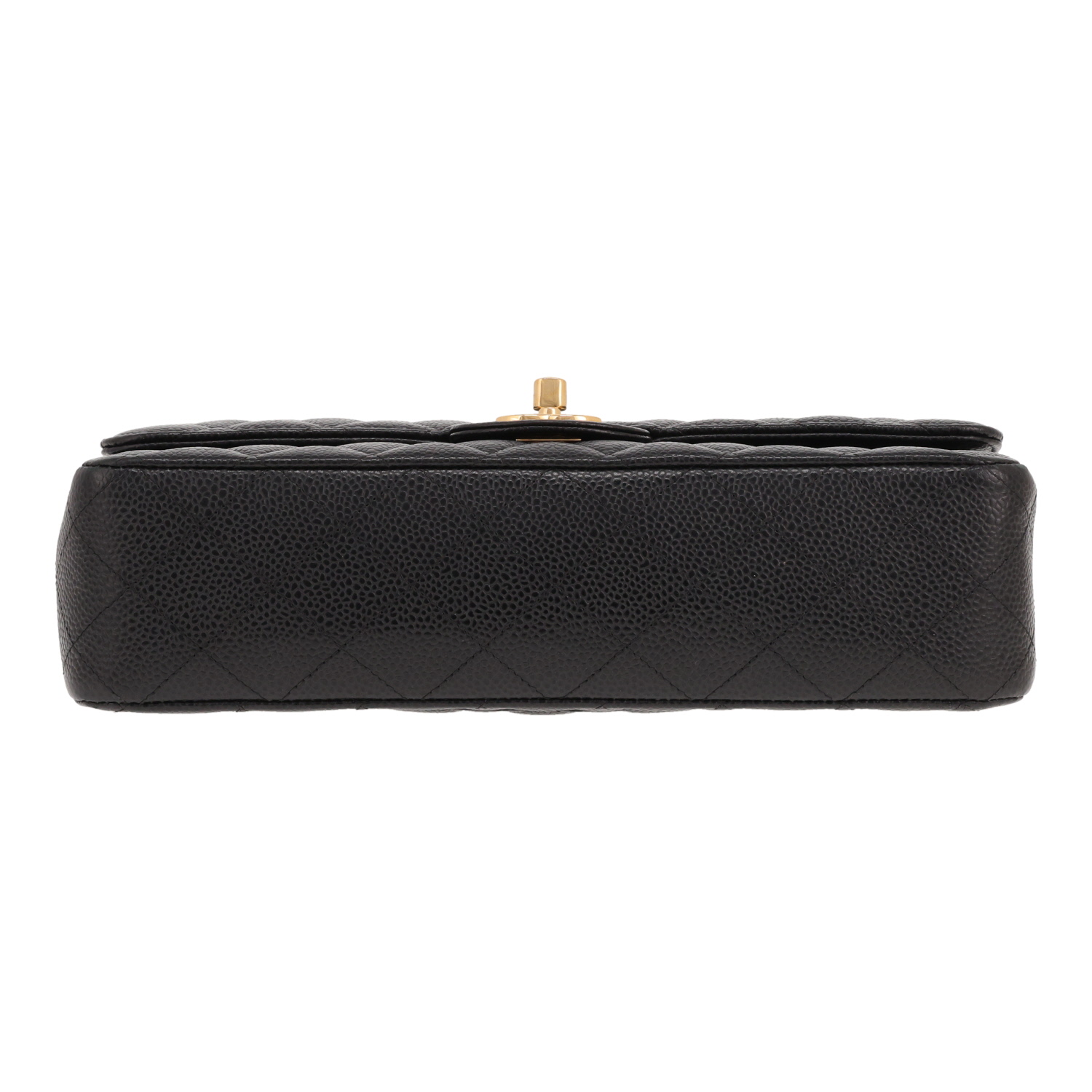 Bolso Chanel «Timeless Classic» de piel granulada acolchada Noir - Detail D1
