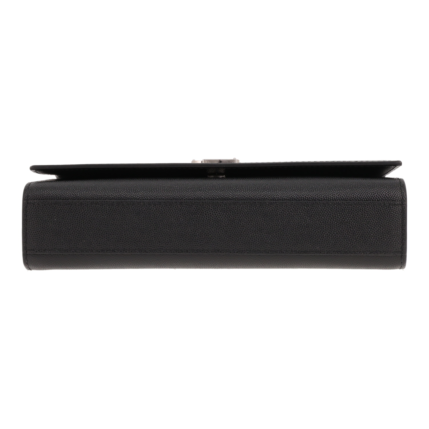 Saint Laurent ‘Kate’ shoulder bag in black grained leather - Detail D1