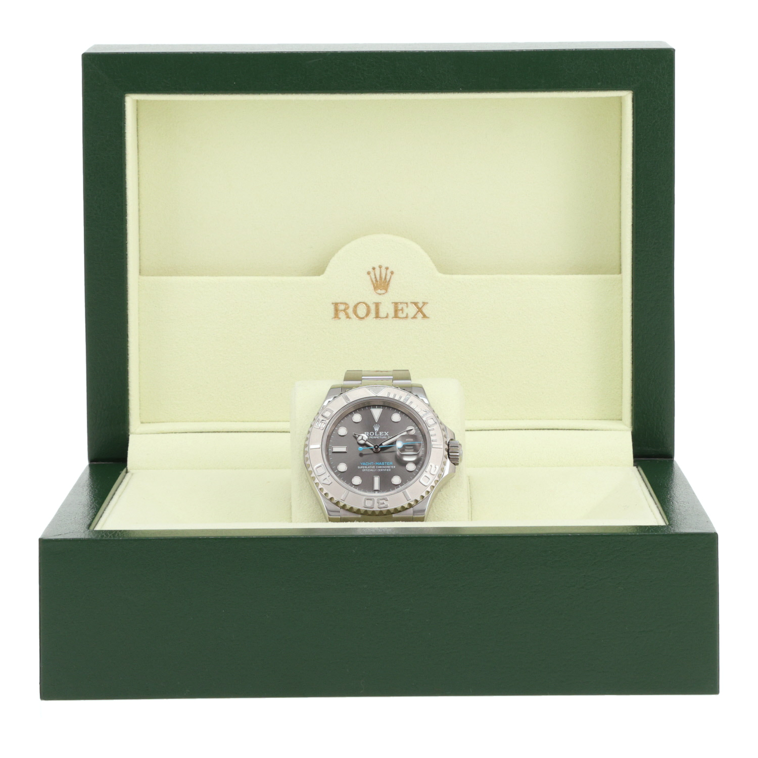Rolex Yacht-Master watch in steel and platinum, Ref: Rolex - 126622  Circa 2020 - Detail D2