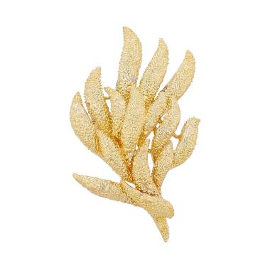 Broche vintage de los años 70 en oro amarillo