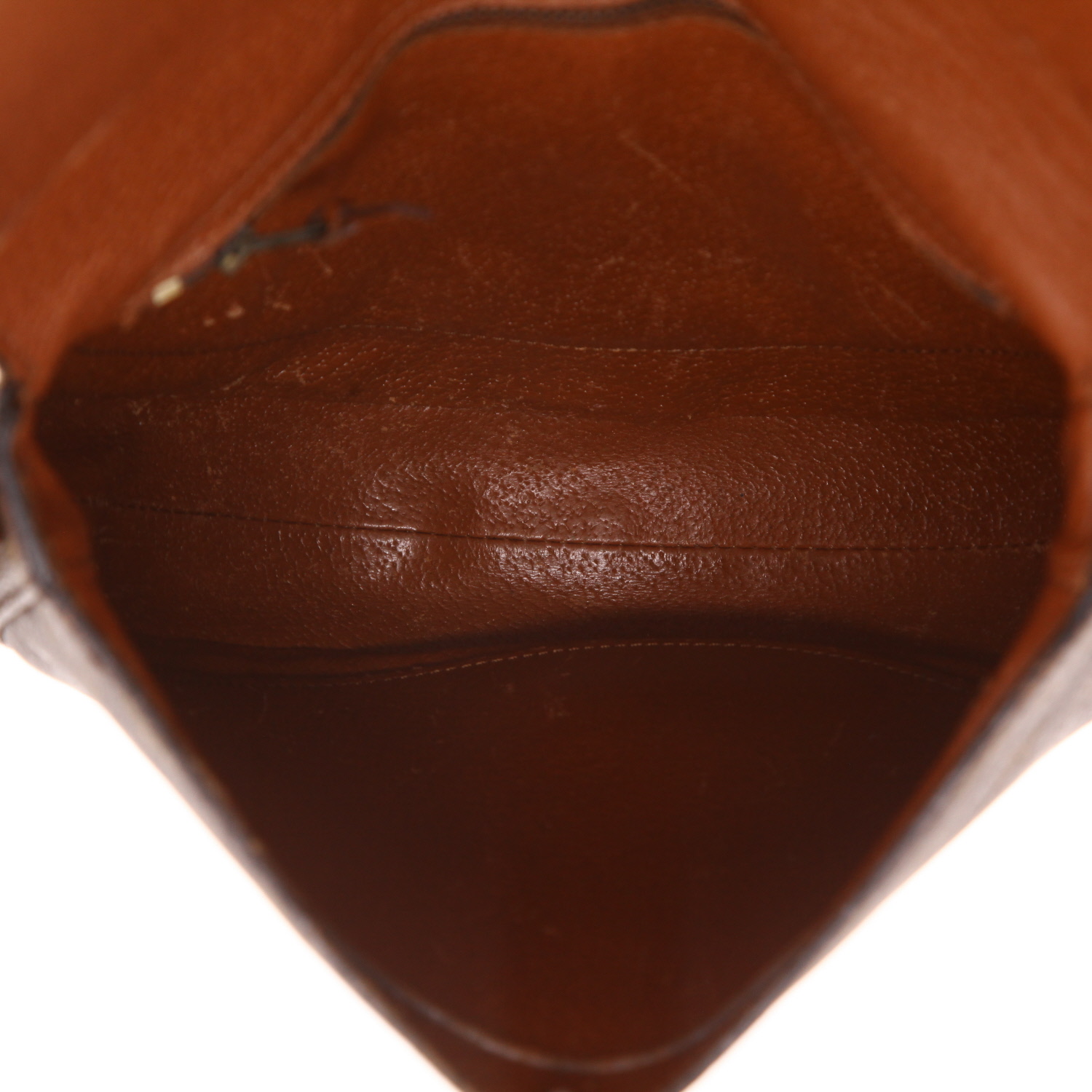 Louis Vuitton Chantilly shoulder bag in brown Monogram canvas and natural leather - Detail D3