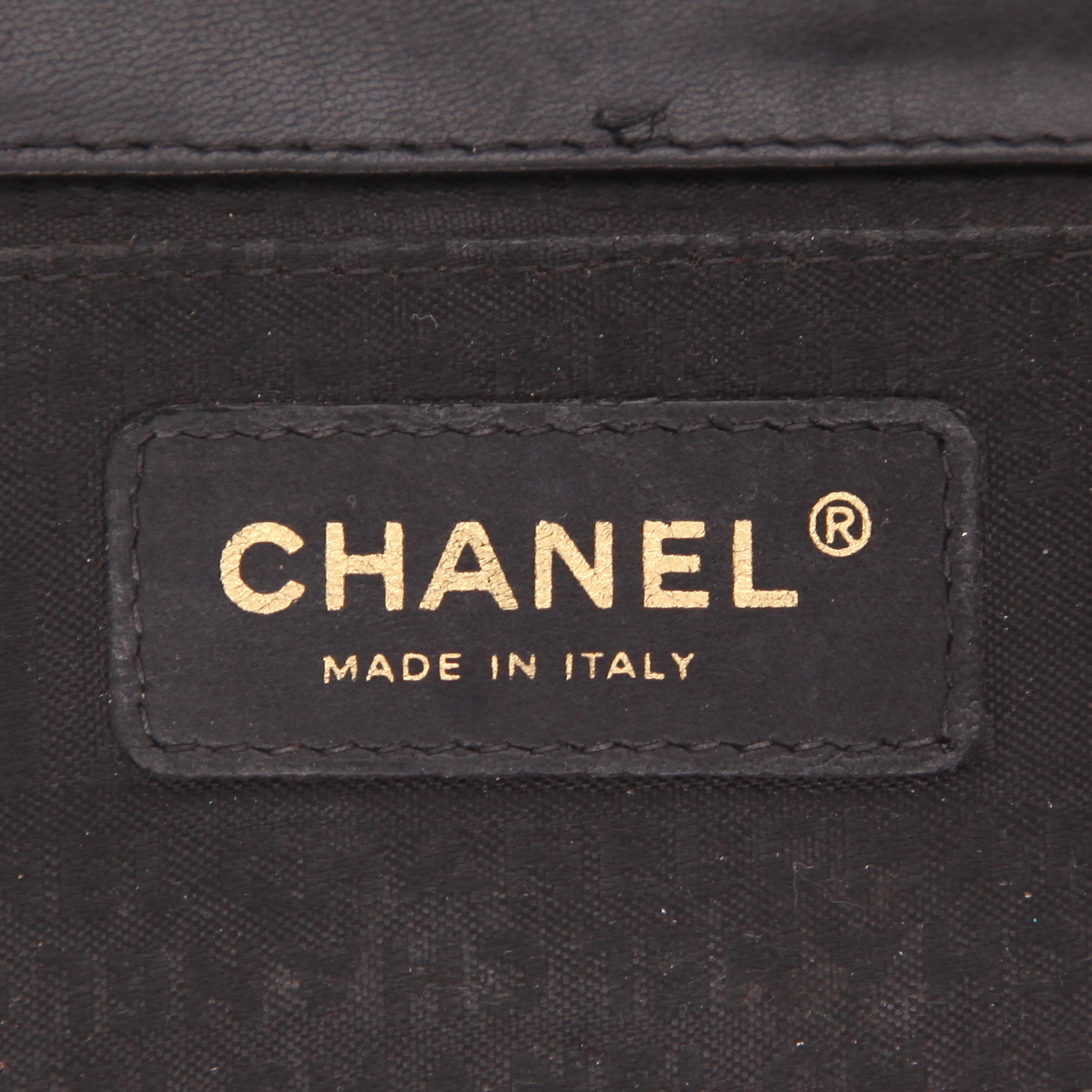 Borsa a tracolla Chanel “Choco Bar” in pelle trapuntata nera - Detail D2
