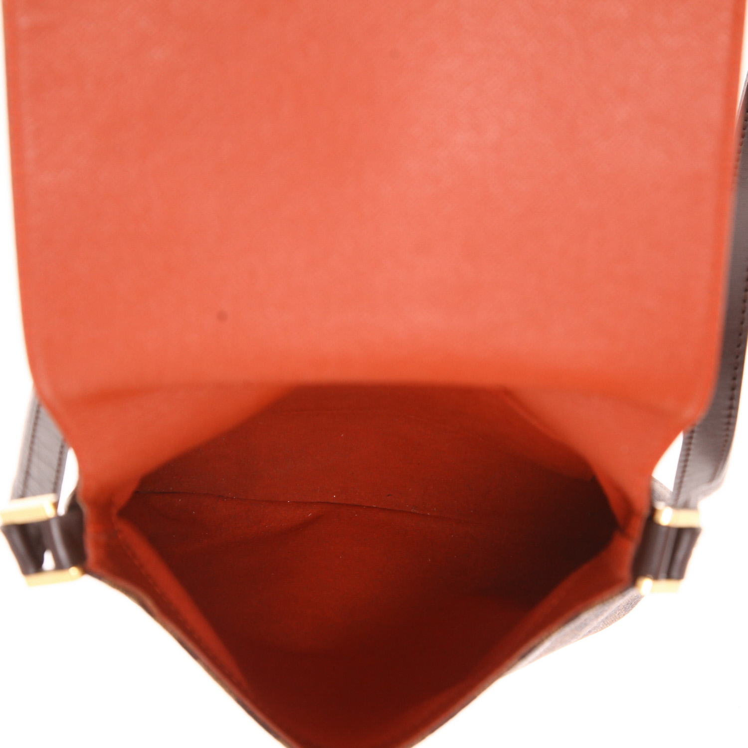 Borsa a tracolla Louis Vuitton “Salsa” in tela Damier Ébène e pelle marrone - Detail D3