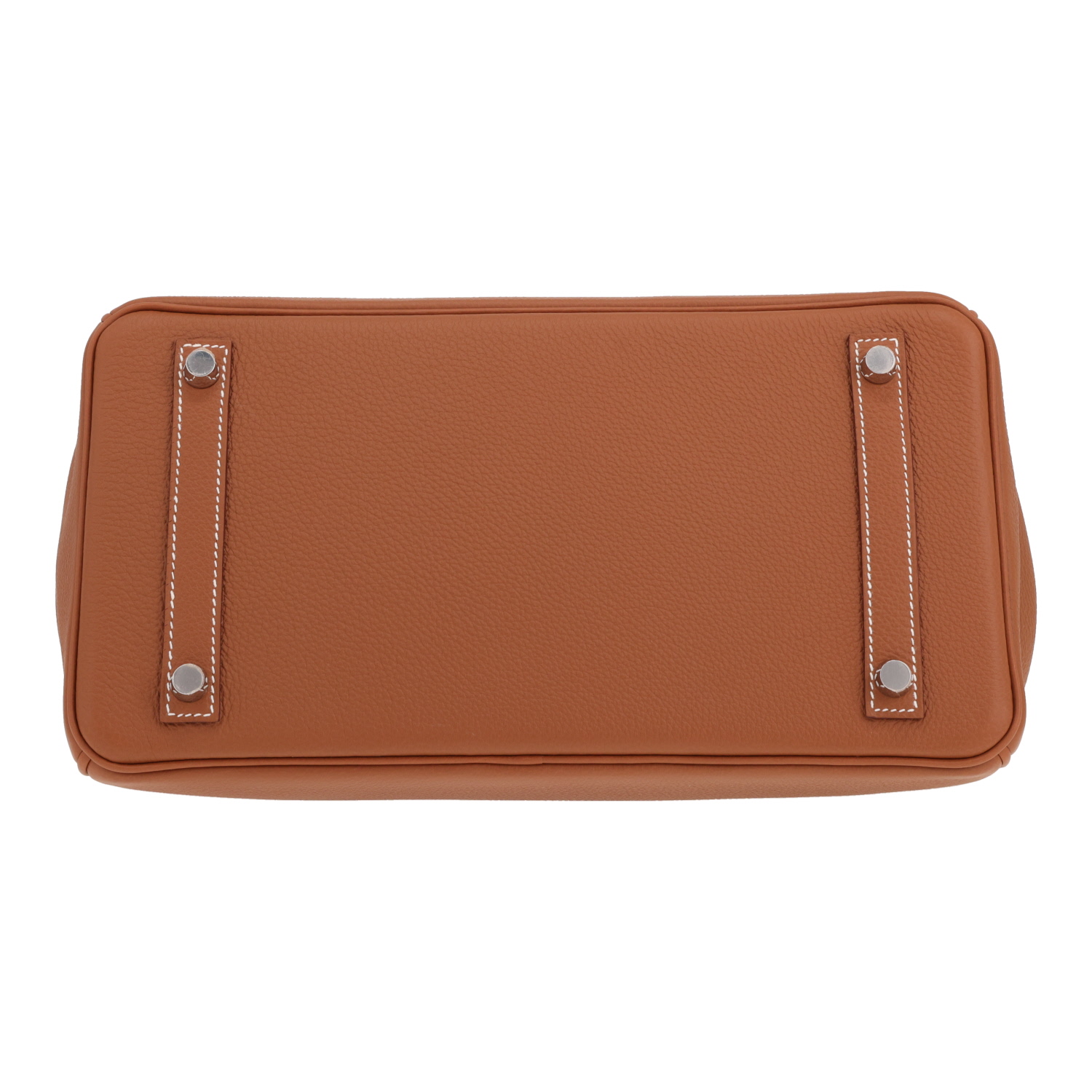 Bolso Hermès Birkin de 30 cm en piel Togo Gold - Detail D1