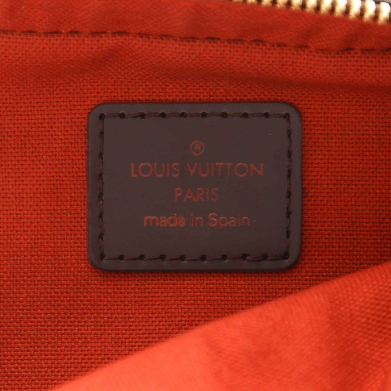 Sac bandoulière Louis Vuitton  Geronimos en toile damier ébène - Detail D2