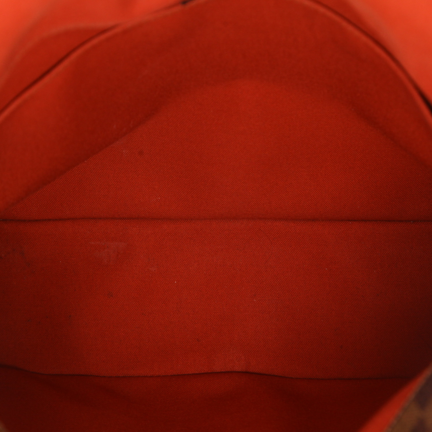 Borsa a tracolla Louis Vuitton Bastille in tela Damier Ébène e pelle marrone - Detail D3