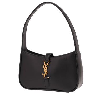 Sac à main Saint Laurent  5 à 7 en cuir noir
