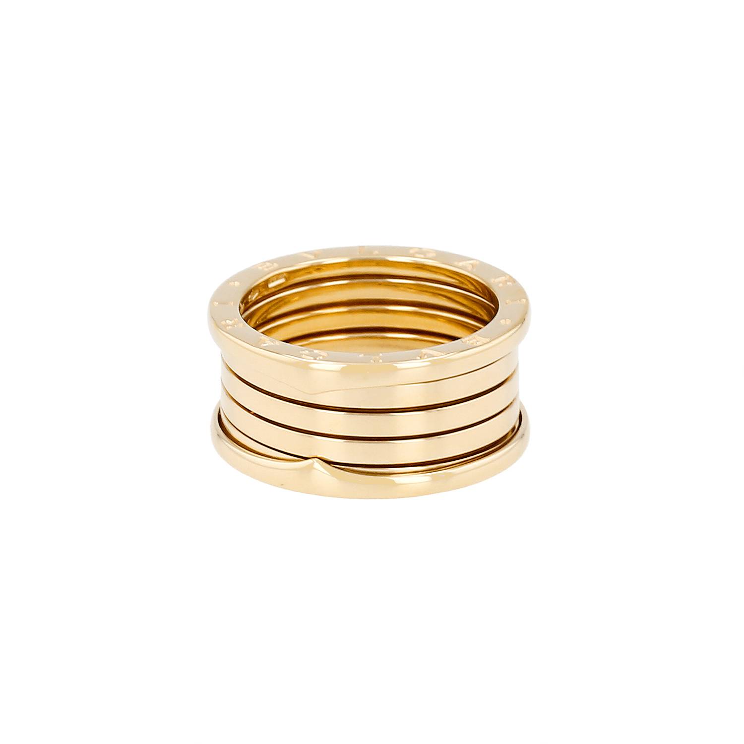 Bague Bulgari B.Zero1 très grand modèle en or jaune Bague Bulgari B.Zero1 très grand modèle en or jaune