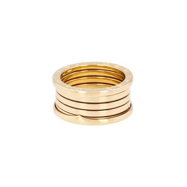 Bague Bulgari B.Zero1 très grand modèle en or jaune