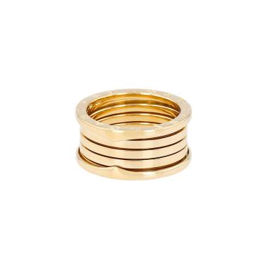 Anello Bulgari B.Zero1 modello molto grande in oro giallo