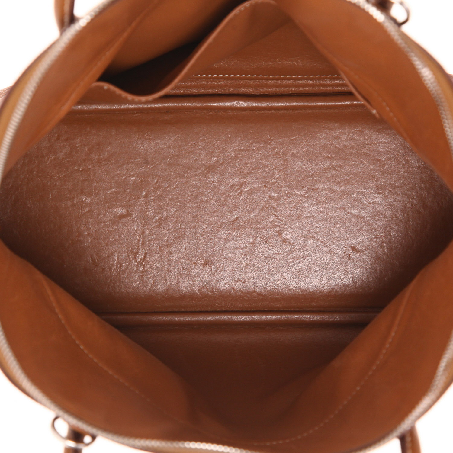 Bolso Hermès Bolide de 30 cm en piel de ternero «Clémence» Gold - Detail D3