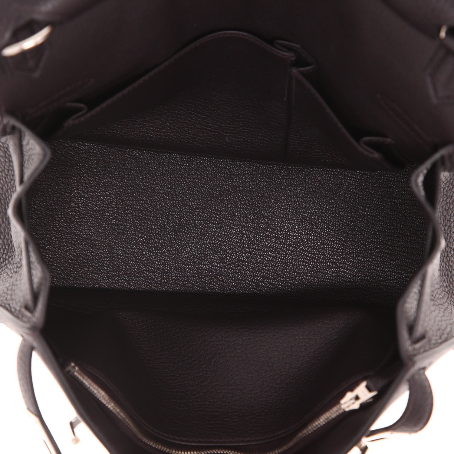 Bolso bandolera Hermès «Jypsiere» de 28 cm, de piel de ternero, de Clémence Prunoir - Detail D3