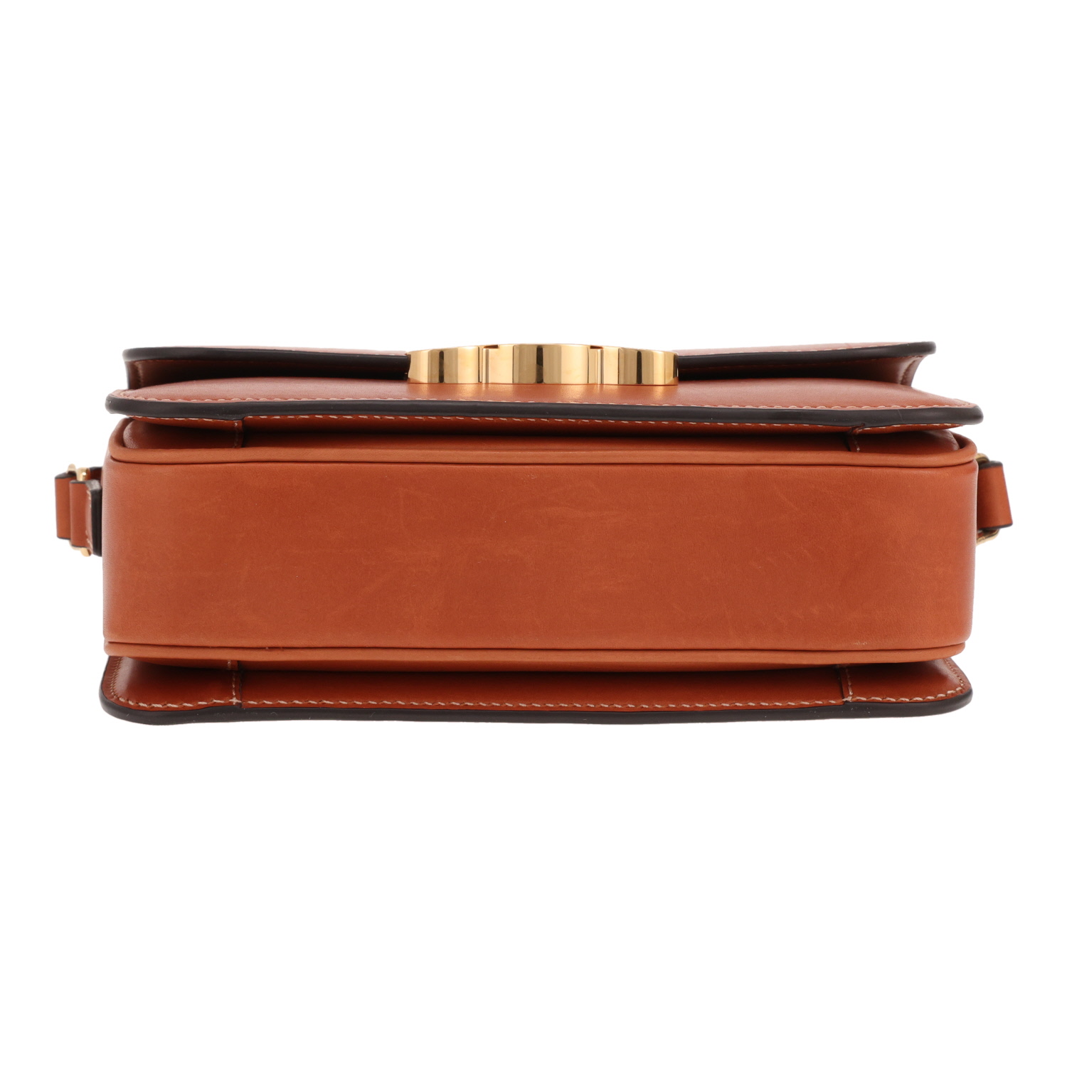 Celine Triomphe Teen handbag in natural leather - Detail D1