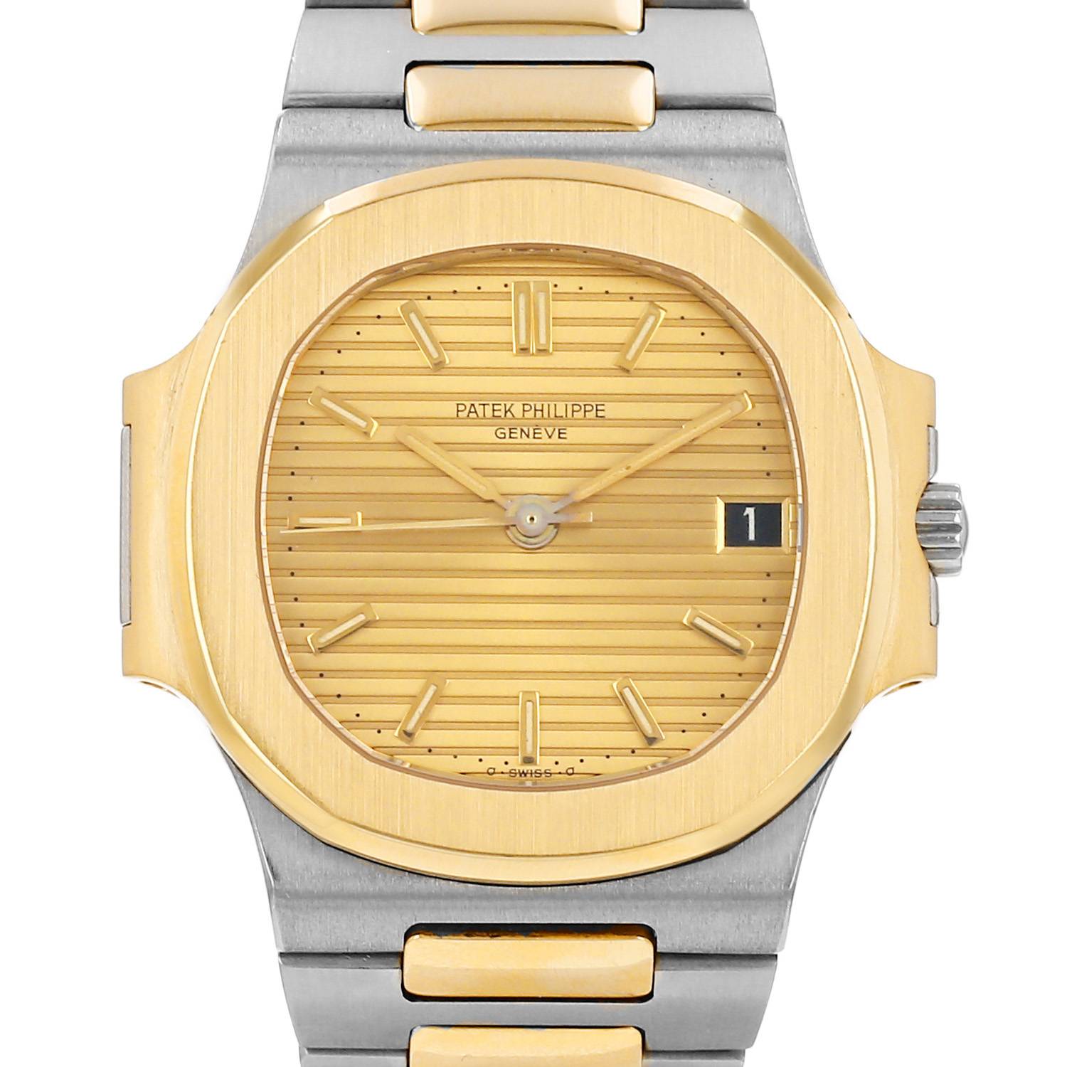 Montre Patek Philippe Nautilus en or et acier Ref: Patek Philippe - Montre Patek Philippe Nautilus en or et acier Ref: Patek Philippe -