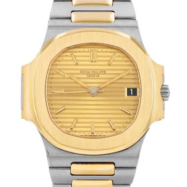 Patek Philippe Nautilus watch in gold and steel, Ref: Patek Philippe - 3800, circa 1982