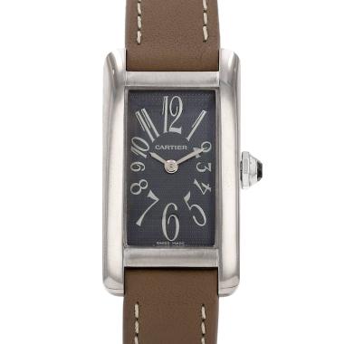 Reloj Cartier Tank Américaine de oro blanco, ref.: Cartier - 1713, hacia el año 2000